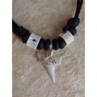 Collier Papara dent de requin mako 9