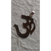 Pendentif argent Om 1