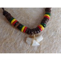 Collier Vairao dent de requin tigre 8