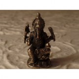 Miniature du dieu Ganesh jambe pliée