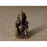Miniature du dieu Ganesh agenouillé