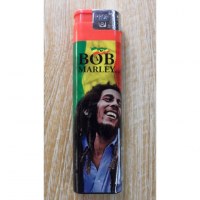 Briquet rouge grand format Bob Marley