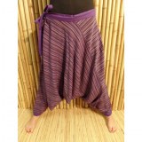 Pantalon sarouel Lumbini violet