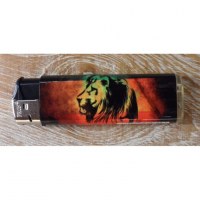 Briquet rasta style lion