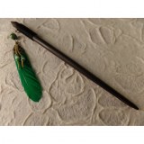 Pic à cheveux bulu verte