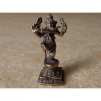 Petit Ganesh debout dansant gris