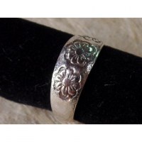 Bague orteil 3 fleurs