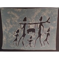 Paréo batik retour de chasse