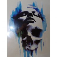 Tatouage tête de mort/visage