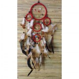 Dreamcatcher rouge abbona