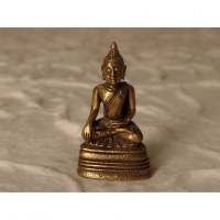 Miniature dorée Bouddha en méditation