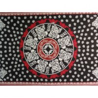 Tenture noire la ronde de Ganesh