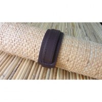 Bracelet marron mini ceinture boucle 