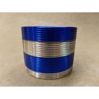 Grinder gris bandeau bleu