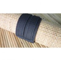 Bracelet noir mini ceinture boucle 