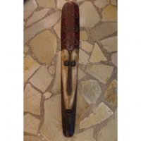 Masque 1 bois tribal