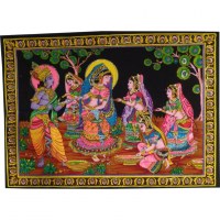 Petite tenture la fête indienne