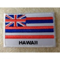 Ecusson drapeau d'Hawaï