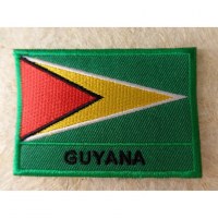 Ecusson drapeau Guyana