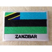 Ecusson drapeau Zanzibar