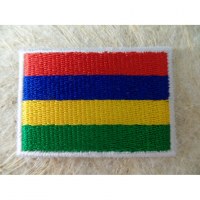 Ecusson drapeau Ile Maurice