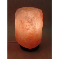 Lampe en sel rose brûle parfum