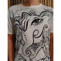 Tee shirt blanc little Ganesha