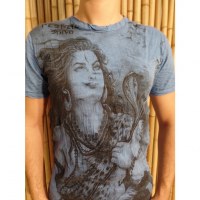 Tee shirt Shiva bleu