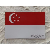 Aimant drapeau Singapour