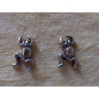 Clous d'oreilles grenouille