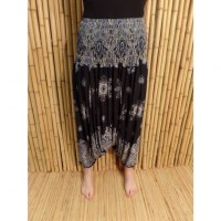 Pantalon Sharda gris/noir
