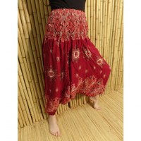 Pantalon Sharda bordeaux