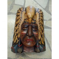 Masque chef Indien grand aigle