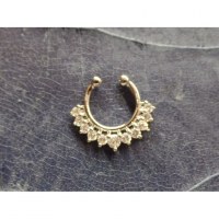 Bijou septum strass