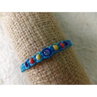 Bracelet bleu oeil