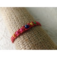 Bracelet rouge oeil