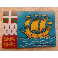 Aimant drapeau Saint Pierre et Miquelon