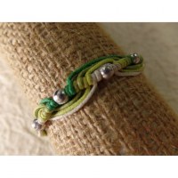 Bracelet ola vert