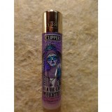Briquet dia de los muertos mauve