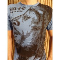 Tee shirt Bob Marley bleu 