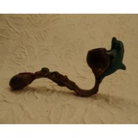 Pipe dauphin bleu