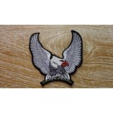 Ecusson aigle gris