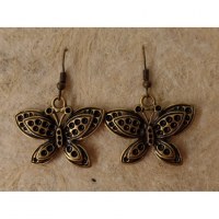 Boucles d'oreilles les papillons 2