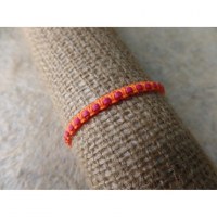 Bracelet akhir orange/rose