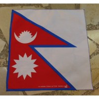 Bandana drapeau du Népal