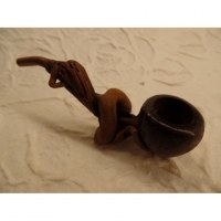 Pipe femme nue courbe