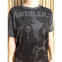 Tee shirt anthracite Métallica