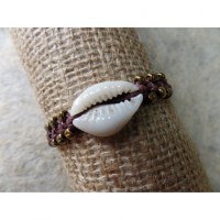 Bracelet macramé mer marron