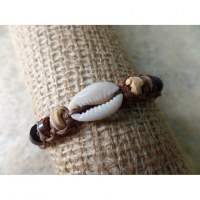 Bracelet macramé mer/sea marron