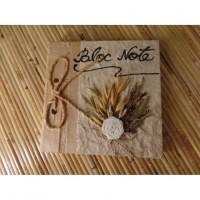 Bloc notes fleurs